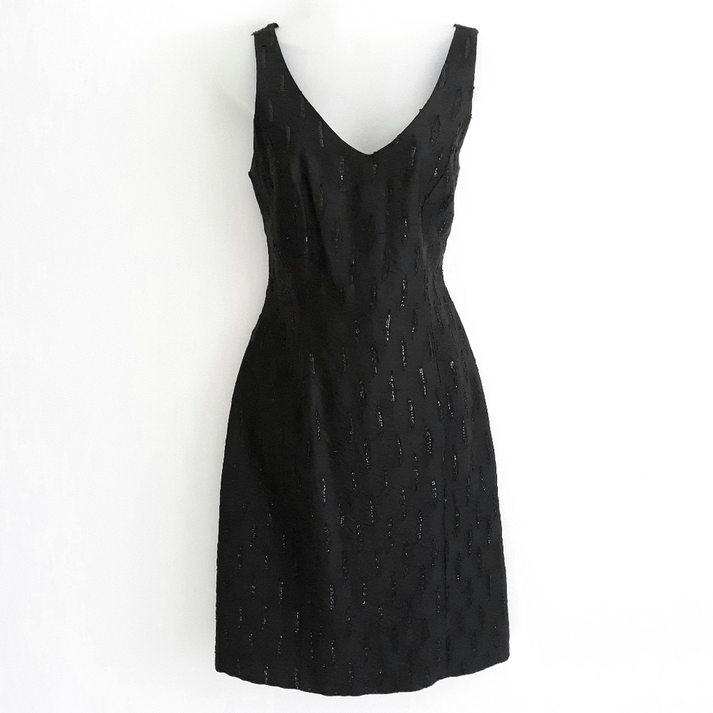 Vintage sequined sheath dress